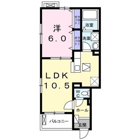 ブロスタ真砂の物件間取画像